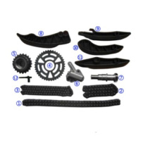 Kits de cadena de sincronización de piezas del motor para BMW N12B16A / N12B14A
